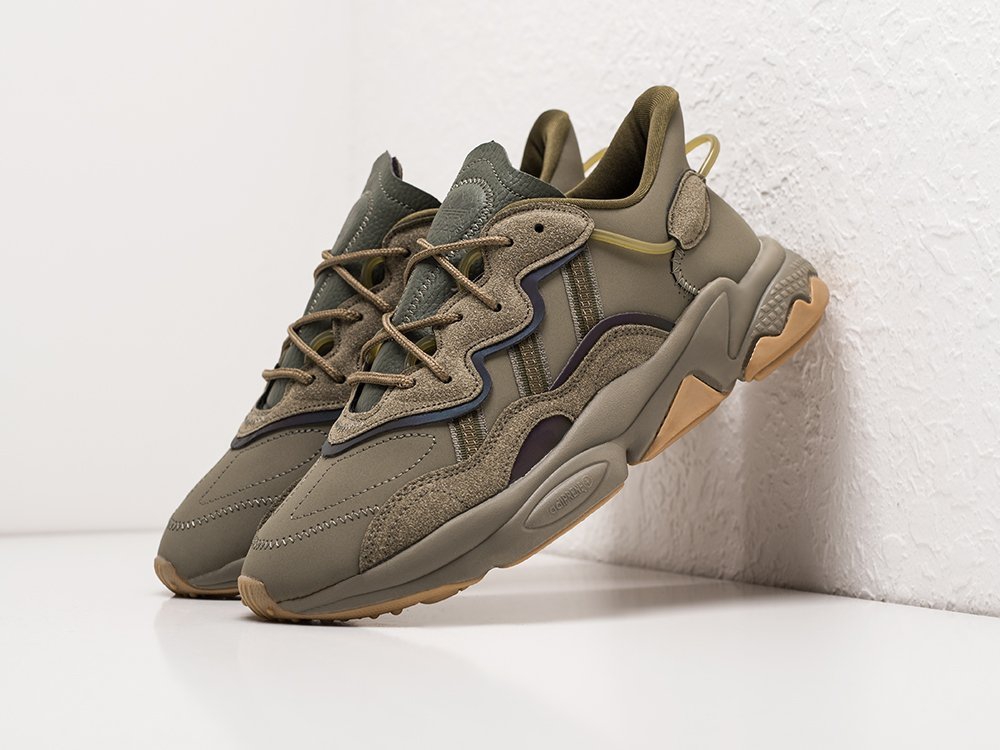 Adidas Ozweego зеленые замша мужские (AR23201) - фото 2 Adidas Ozweego зеленые замша мужские (AR23201) - фото 2