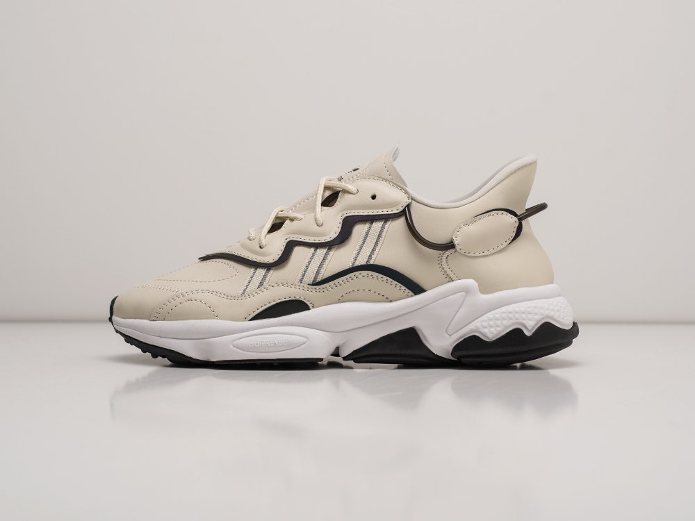 Adidas Ozweego бежевые текстиль мужские (AR23202) - фото 1