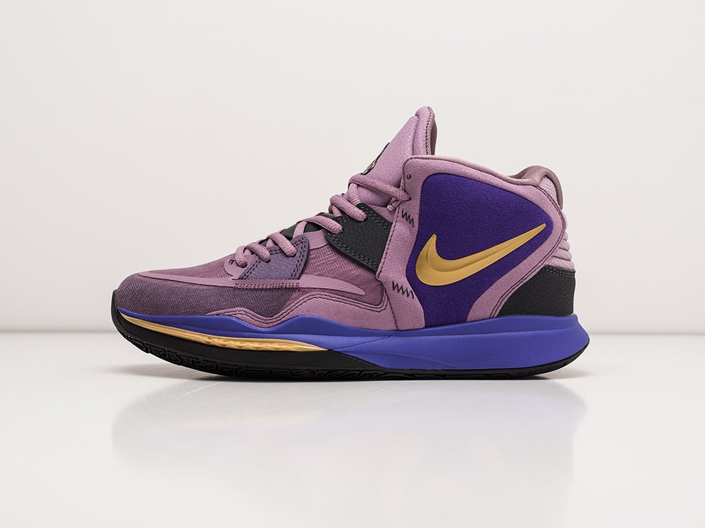 Nike Kyrie 8 Infinity EP Purple Gold фиолетовые текстиль мужские (AR23204) - фото 1 Nike Kyrie 8 Infinity EP Purple Gold фиолетовые текстиль мужские (AR23204) - фото 1