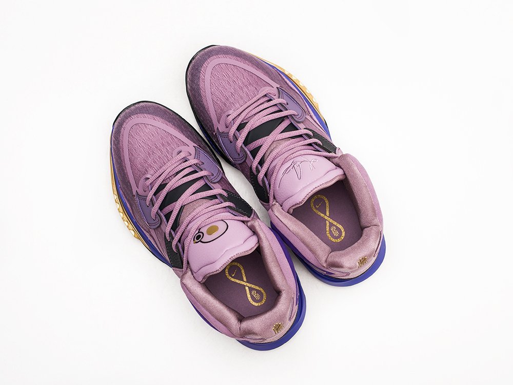 Nike Kyrie 8 Infinity EP Purple Gold фиолетовые текстиль мужские (AR23204) - фото 3