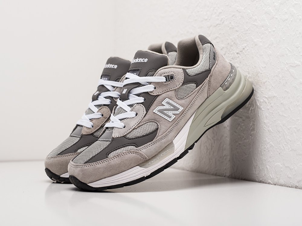 New Balance 992 серые замша мужские (AR23206) - фото 2 New Balance 992 серые замша мужские (AR23206) - фото 2
