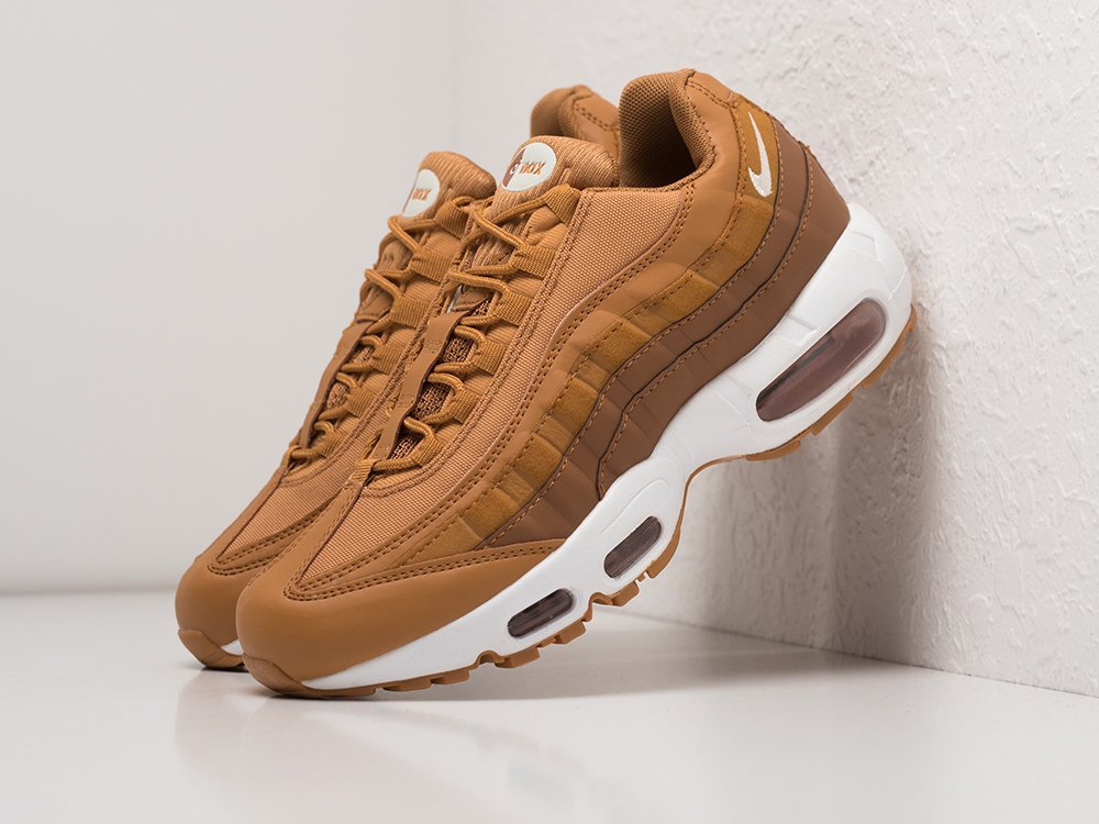 Nike Air Max 95 коричневые текстиль мужские (AR23211) - фото 2 Nike Air Max 95 коричневые текстиль мужские (AR23211) - фото 2
