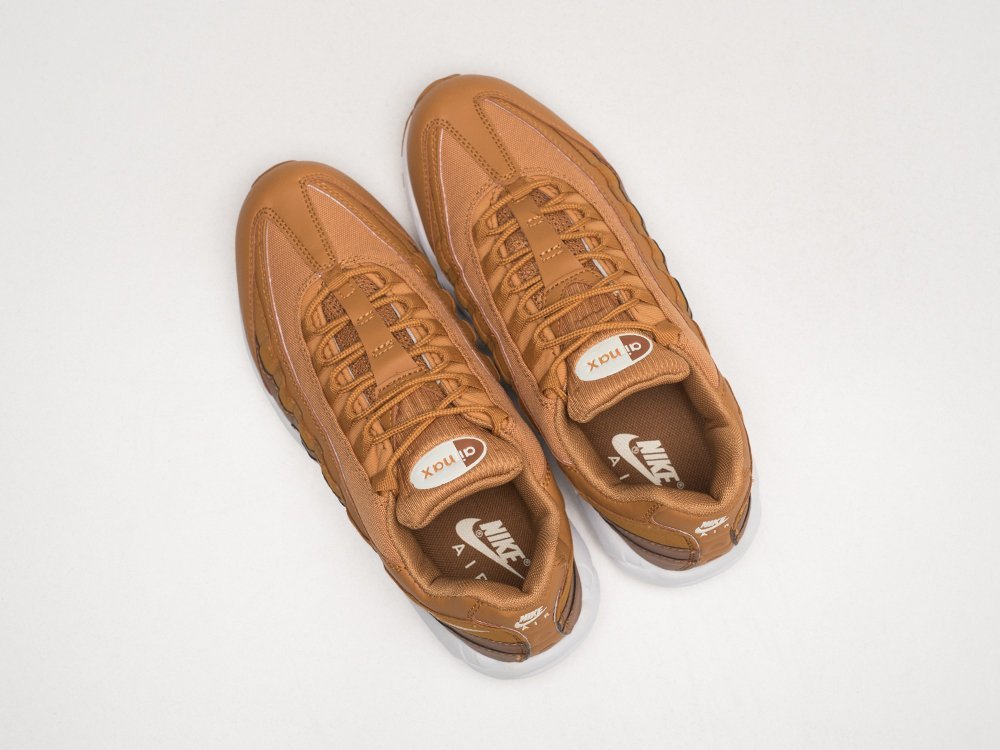 Nike Air Max 95 коричневые текстиль мужские (AR23211) - фото 3 Nike Air Max 95 коричневые текстиль мужские (AR23211) - фото 3