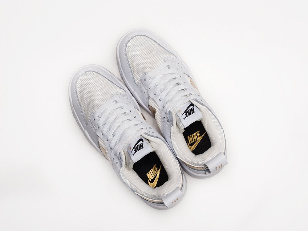 Nike SB Dunk Low Disrupt WMNS белые кожа женские (AR23215) - фото 3 Nike SB Dunk Low Disrupt WMNS белые кожа женские (AR23215) - фото 3