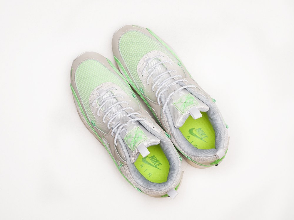 Nike Air Max 90 Neon Green White / Grey / Mint - фото 3