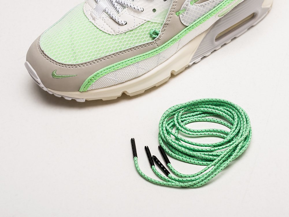 Nike Air Max 90 белые кожа мужские (AR23220) - фото 4 Nike Air Max 90 белые кожа мужские (AR23220) - фото 4