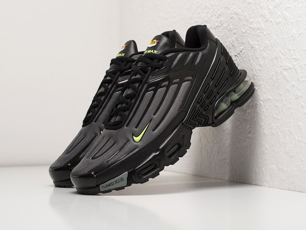 Nike Air Max Plus 3 черные мужские (AR23232) - фото 2