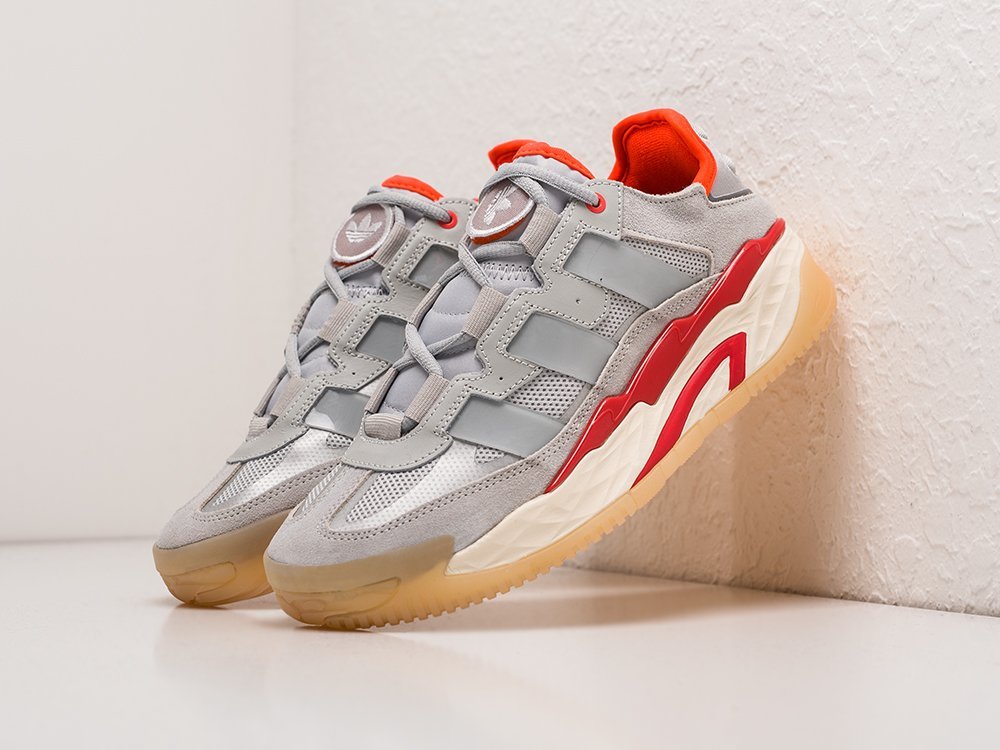 Adidas Niteball серые текстиль мужские (AR23263) - фото 2 Adidas Niteball серые текстиль мужские (AR23263) - фото 2