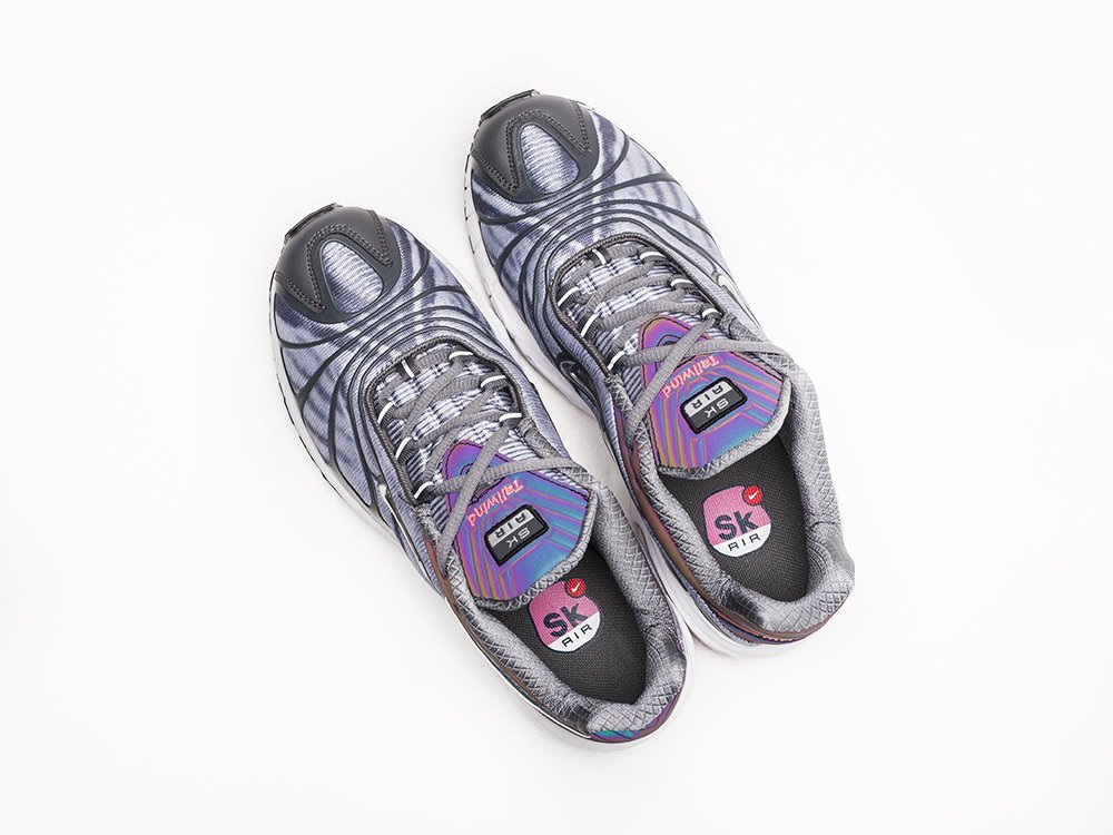 Nike Air Max Tailwind V серые кожа мужские (AR23266) - фото 3 Nike Air Max Tailwind V серые кожа мужские (AR23266) - фото 3