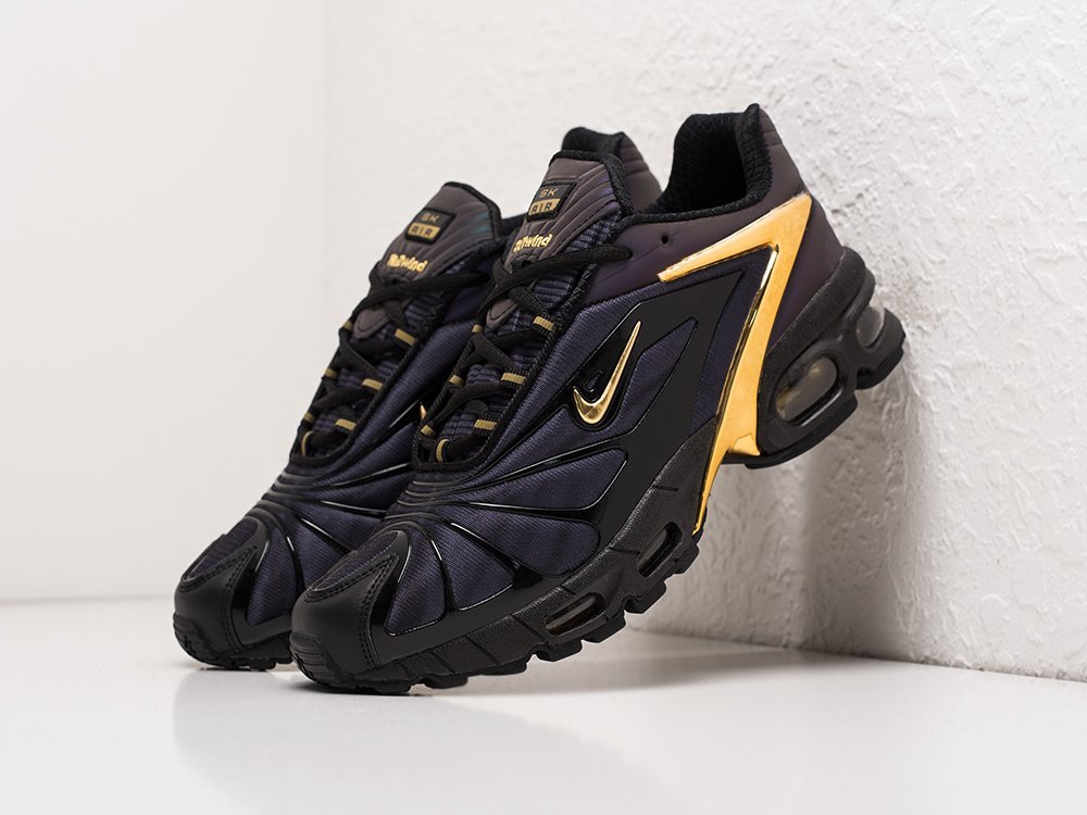 Nike Air Max Tailwind V черные кожа мужские (AR23267) - фото 2 Nike Air Max Tailwind V черные кожа мужские (AR23267) - фото 2