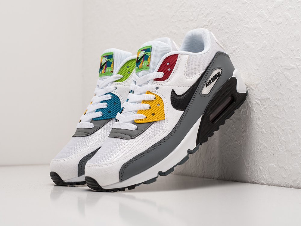 Nike Air Max 90 белые кожа мужские (AR23277) - фото 2