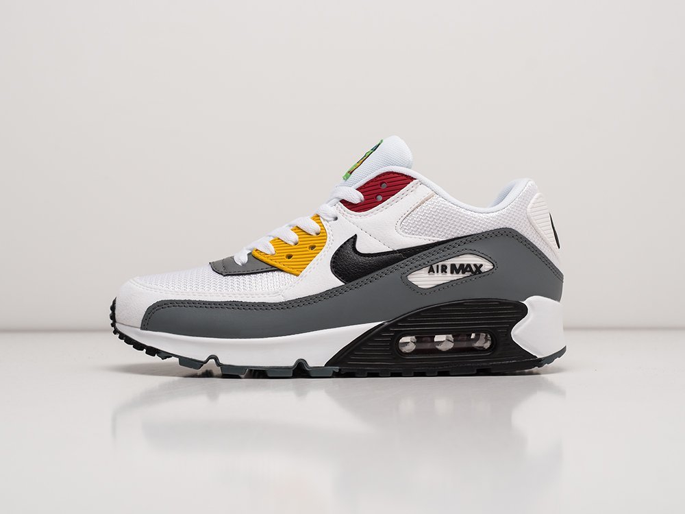 Nike Air Max 90 белые кожа мужские (AR23277) - фото 1 Nike Air Max 90 белые кожа мужские (AR23277) - фото 1