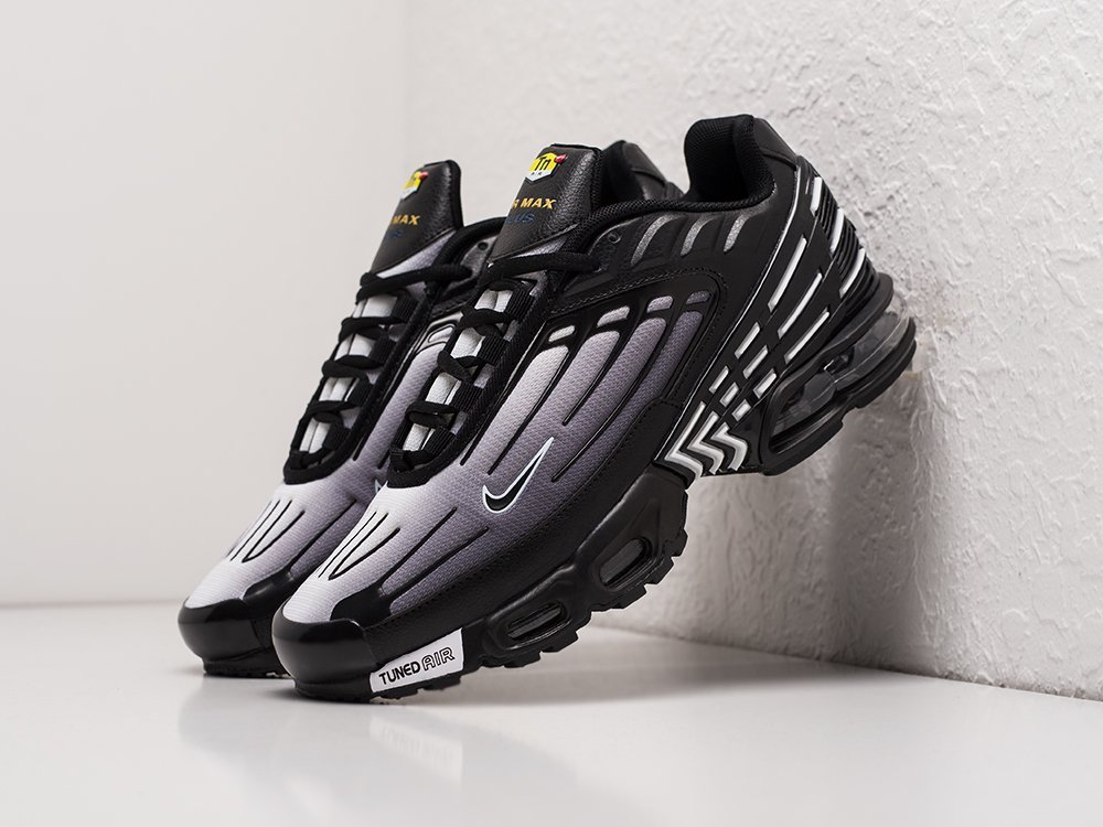 Nike Air Max Plus 3 черные мужские (AR23318) - фото 2 Nike Air Max Plus 3 черные мужские (AR23318) - фото 2