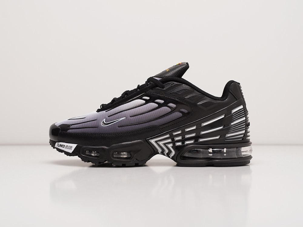 Nike Air Max Plus 3 черные мужские (AR23318) - фото 1 Nike Air Max Plus 3 черные мужские (AR23318) - фото 1
