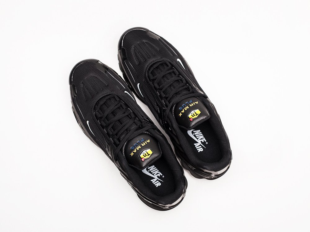 Nike Air Max Plus 3 черные мужские (AR23319) - фото 3