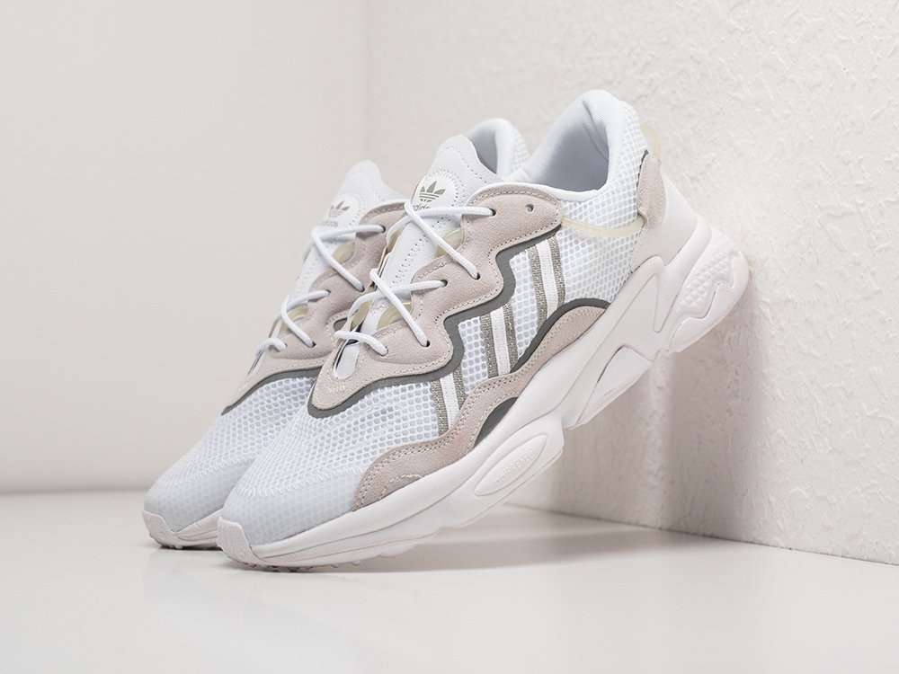 Adidas Ozweego белые текстиль мужские (AR23379) - фото 2 Adidas Ozweego белые текстиль мужские (AR23379) - фото 2