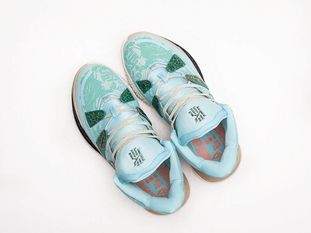 Nike Kyrie 7 Copa голубые текстиль мужские (AR23410) - фото 3 Nike Kyrie 7 Copa голубые текстиль мужские (AR23410) - фото 3