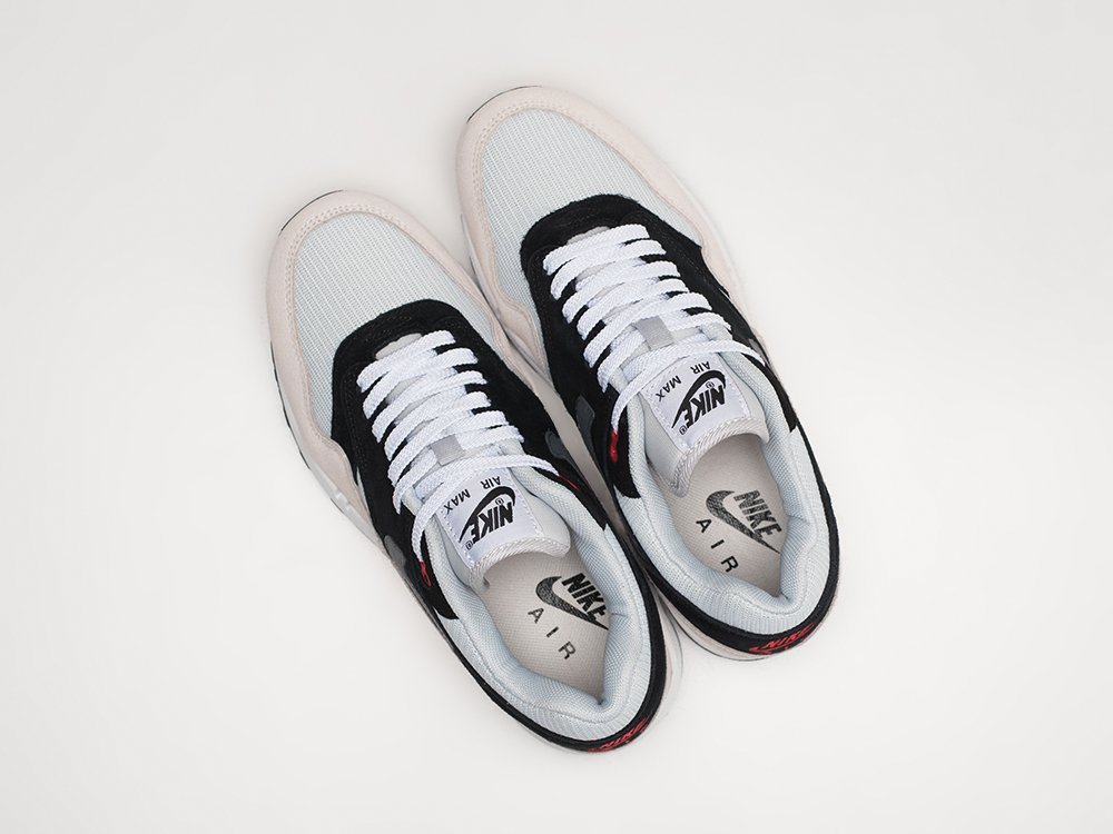 Мужские кроссовки Nike Air Max 1 Black / Beige / White (40-45 размер) фото 3