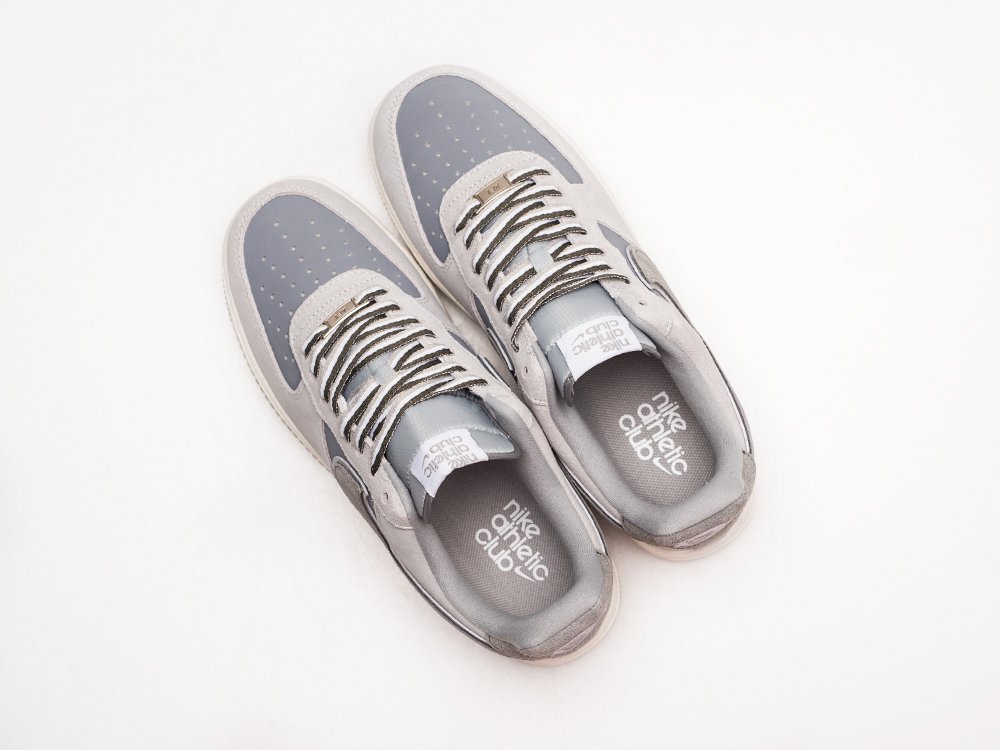 Nike Air Force 1 Low серые кожа мужские (AR23728) - фото 3 Nike Air Force 1 Low серые кожа мужские (AR23728) - фото 3