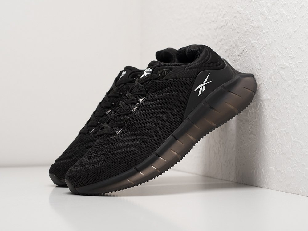 Reebok Zig Kinetica черные кожа мужские (AR23740) - фото 2 Reebok Zig Kinetica черные кожа мужские (AR23740) - фото 2