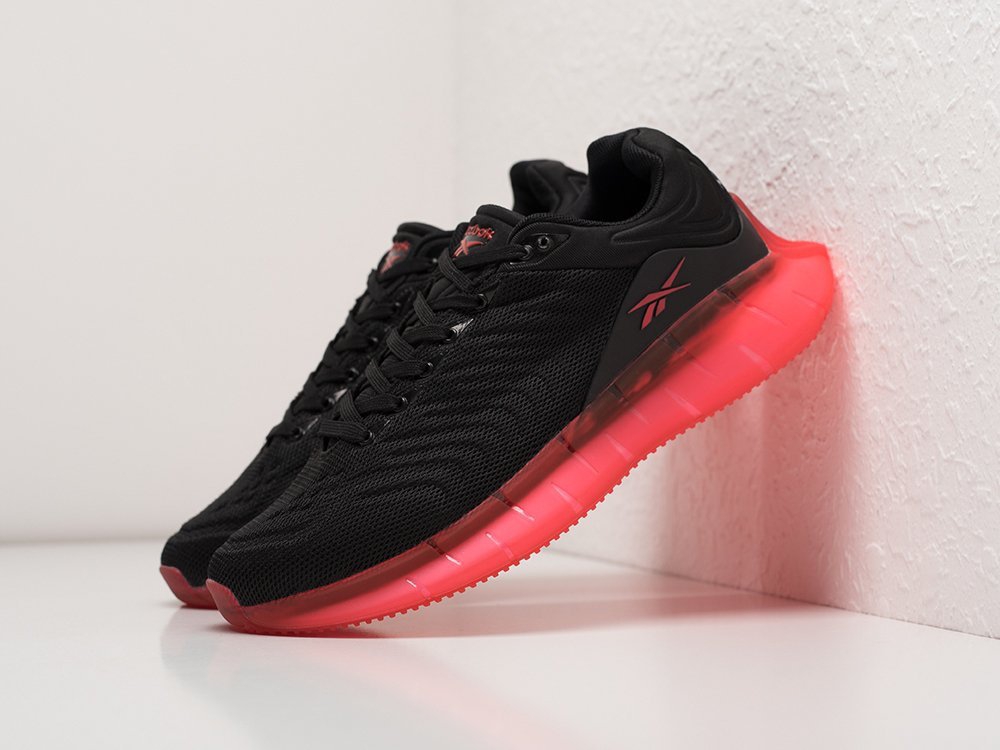 Reebok Zig Kinetica черные кожа мужские (AR23741) - фото 2 Reebok Zig Kinetica черные кожа мужские (AR23741) - фото 2