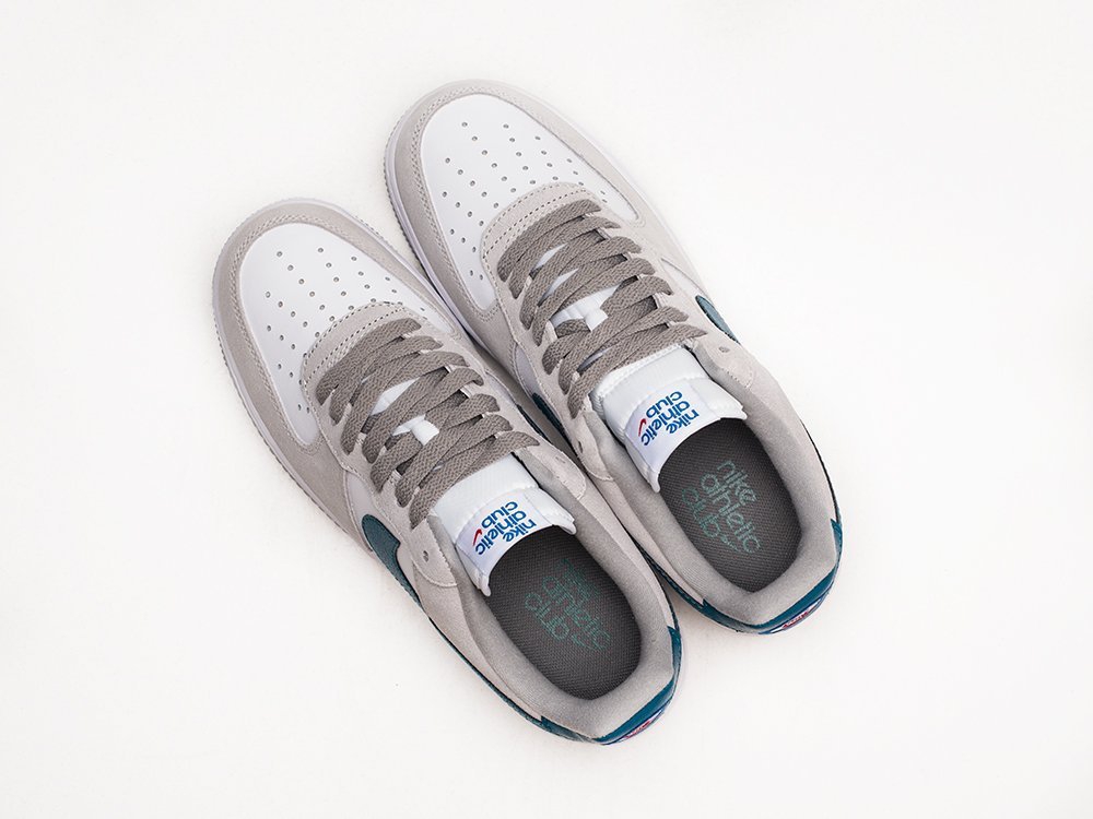 Nike Air Force 1 LV8 Athletic Club серые кожа мужские (AR23753) - фото 3 Nike Air Force 1 LV8 Athletic Club серые кожа мужские (AR23753) - фото 3