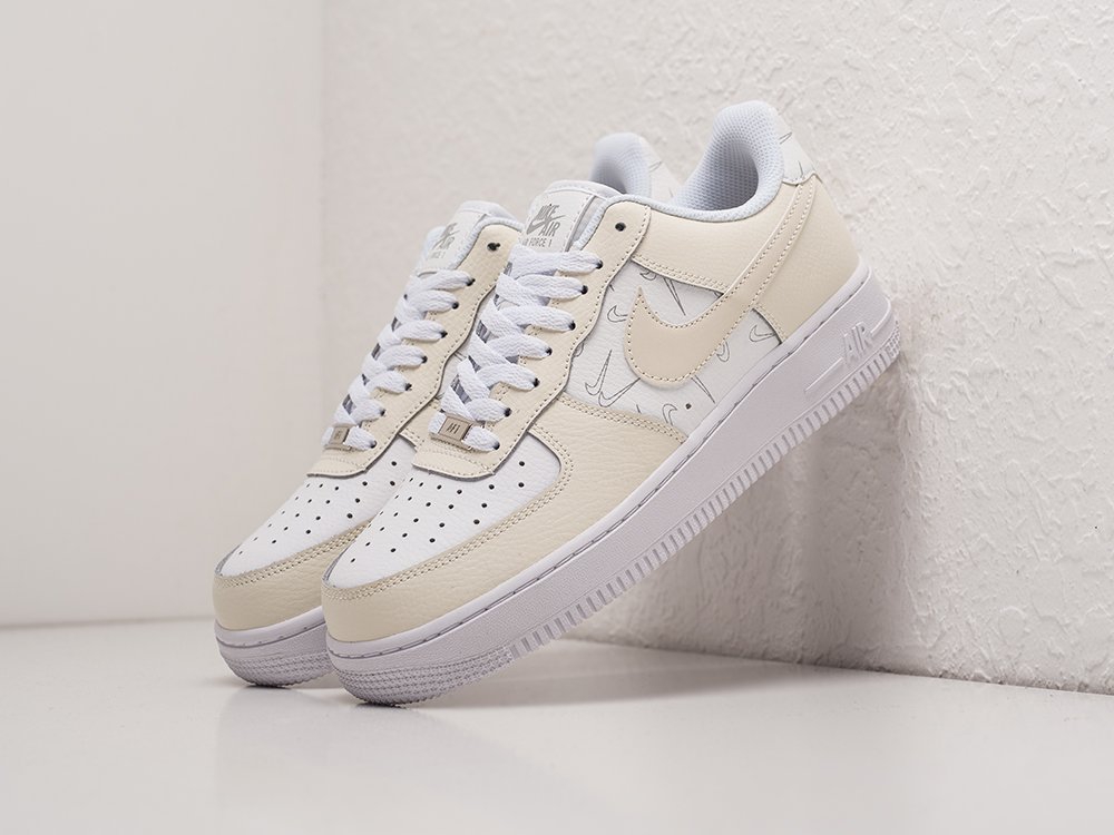 Nike Air Force 1 Low WMNS Beige / White - фото 2