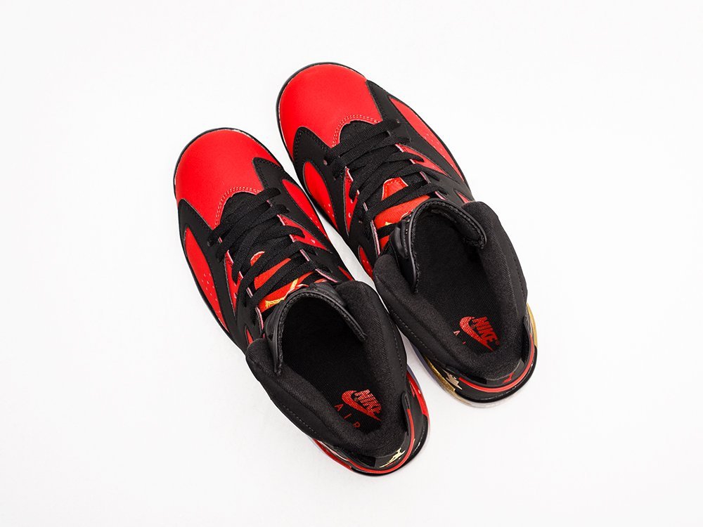 Nike Air Jordan 6 черные кожа мужские (AR23789) - фото 3