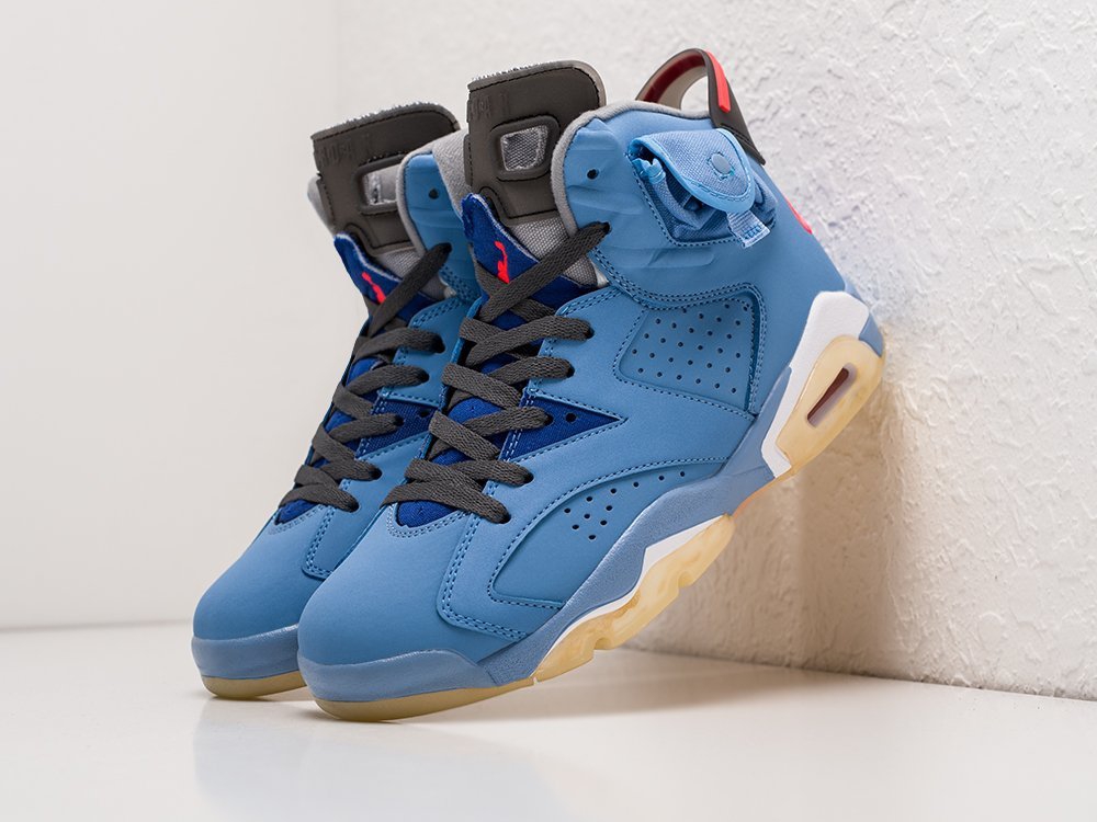 Nike Air Jordan 6 синие мужские (AR23791) - фото 2