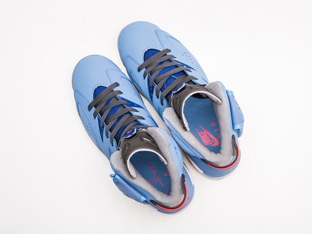 Nike Air Jordan 6 синие мужские (AR23791) - фото 3