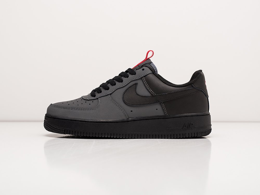 Мужские кроссовки Nike Air Force 1 Low Grey / Black (40-45 размер) фото 1
