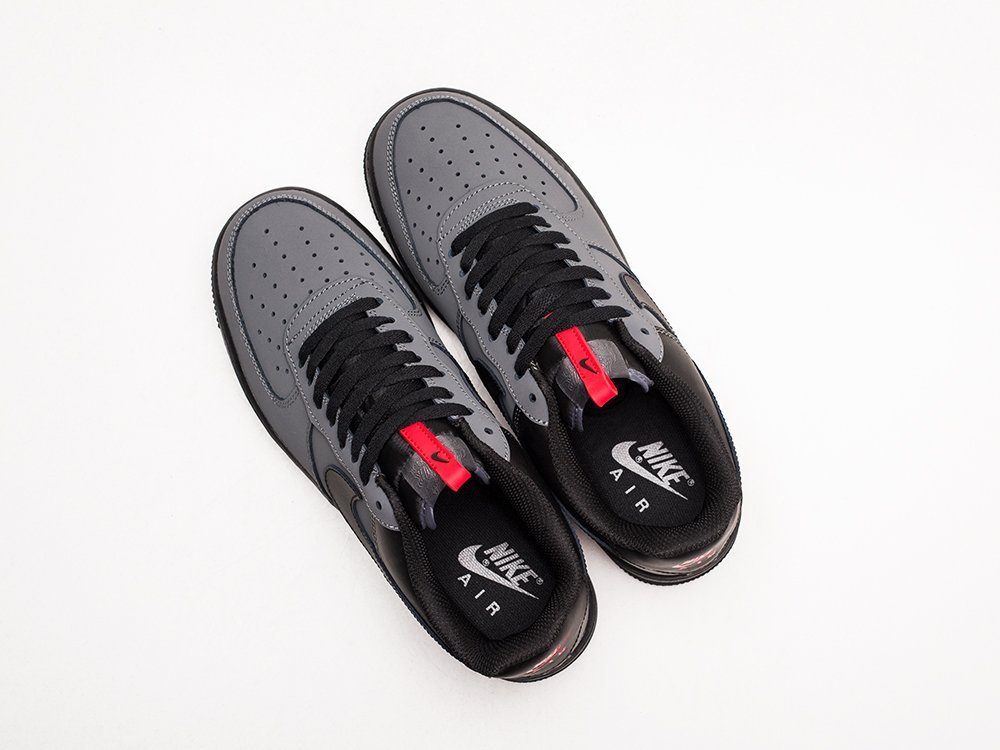 Мужские кроссовки Nike Air Force 1 Low Grey / Black (40-45 размер) фото 3