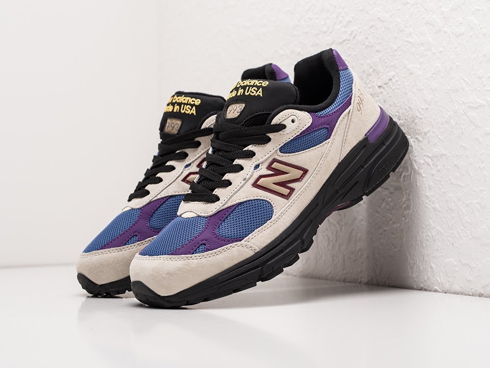 New Balance 992 серые замша мужские (AR23814) - фото 2 New Balance 992 серые замша мужские (AR23814) - фото 2
