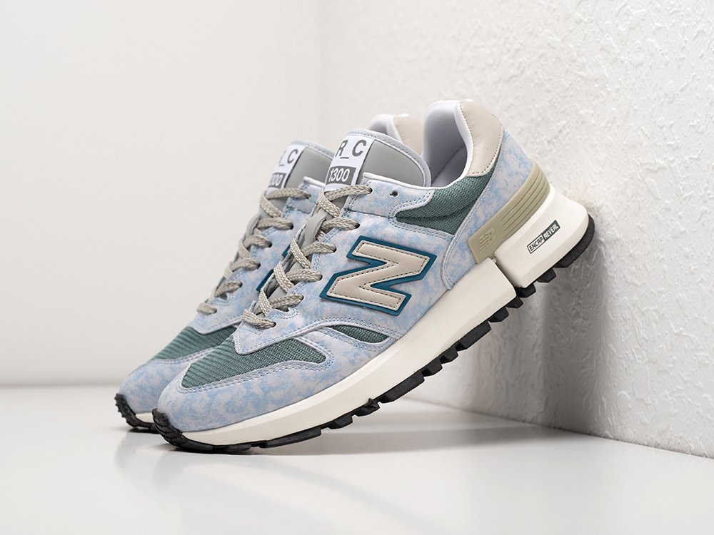 New Balance RC 1300 x Tokyo Design голубые кожа мужские (AR23822) - фото 2 New Balance RC 1300 x Tokyo Design голубые кожа мужские (AR23822) - фото 2