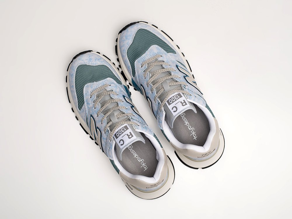 New Balance RC 1300 x Tokyo Design голубые кожа мужские (AR23822) - фото 3 New Balance RC 1300 x Tokyo Design голубые кожа мужские (AR23822) - фото 3