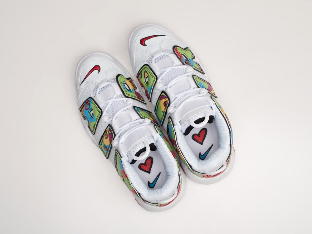 Nike Air More Uptempo белые кожа мужские (AR23836) - фото 3 Nike Air More Uptempo белые кожа мужские (AR23836) - фото 3