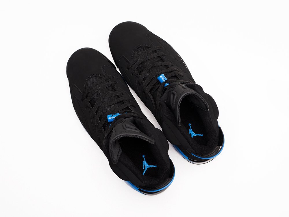 Nike Air Jordan 6 черные кожа мужские (AR23839) - фото 3