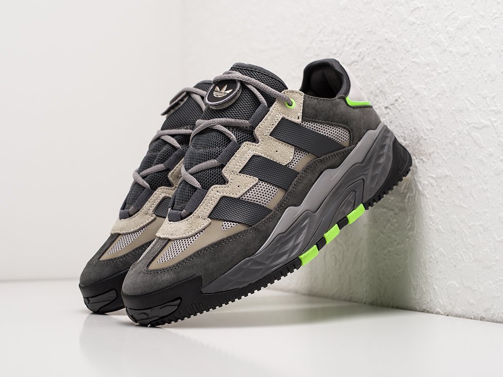 Adidas Niteball серые текстиль мужские (AR23866) - фото 2 Adidas Niteball серые текстиль мужские (AR23866) - фото 2