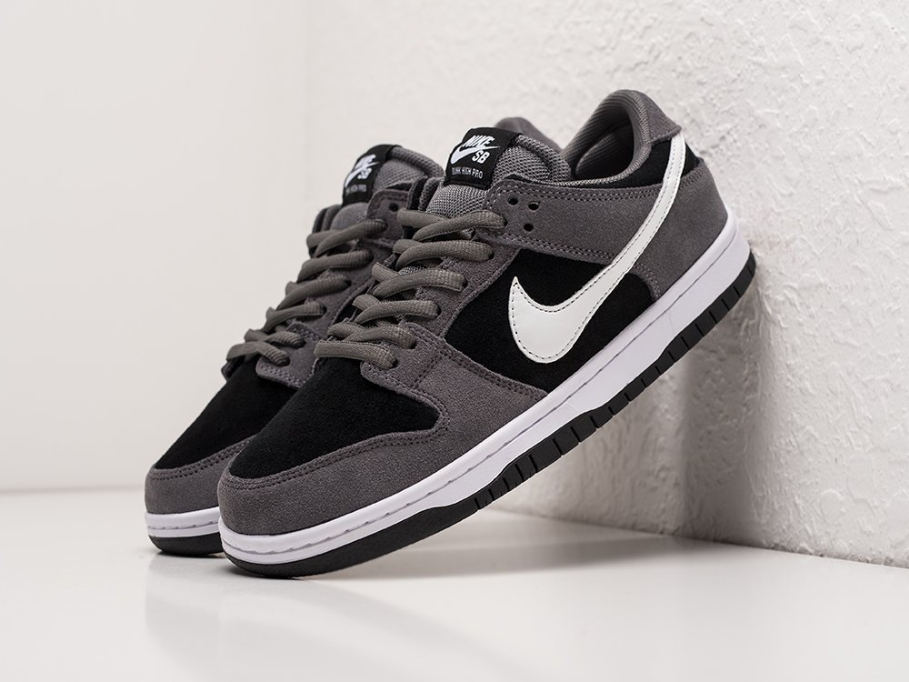 Nike SB Dunk Low серые замша мужские (AR23875) - фото 2 Nike SB Dunk Low серые замша мужские (AR23875) - фото 2