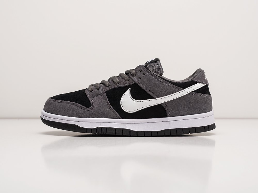Мужские кроссовки Nike SB Dunk Low Grey / Black / White (40-45 размер) фото 1