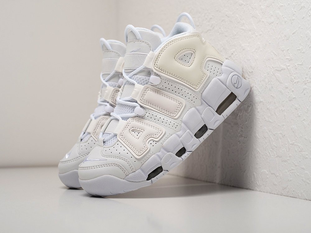 Nike Air More Uptempo WMNS белые кожа женские (AR23886) - фото 2