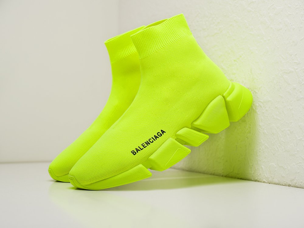 Мужские кроссовки Balenciaga Speed 2.0 Neon Green (40-45 размер) фото 2