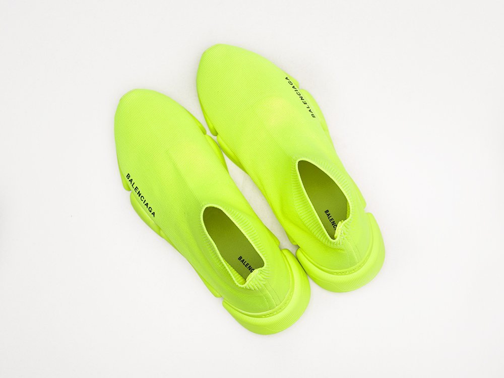 Balenciaga Speed 2.0 зеленые текстиль мужские (AR23891) - фото 3 Balenciaga Speed 2.0 зеленые текстиль мужские (AR23891) - фото 3