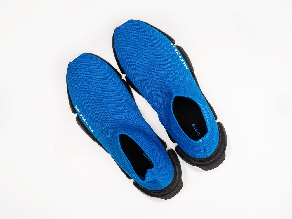 Мужские кроссовки Balenciaga Speed 2.0 Blue / Black / White (40-45 размер) фото 3