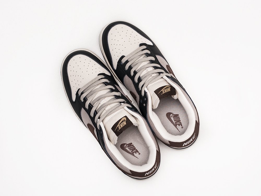 Nike SB Dunk Low черные кожа мужские (AR23898) - фото 3 Nike SB Dunk Low черные кожа мужские (AR23898) - фото 3