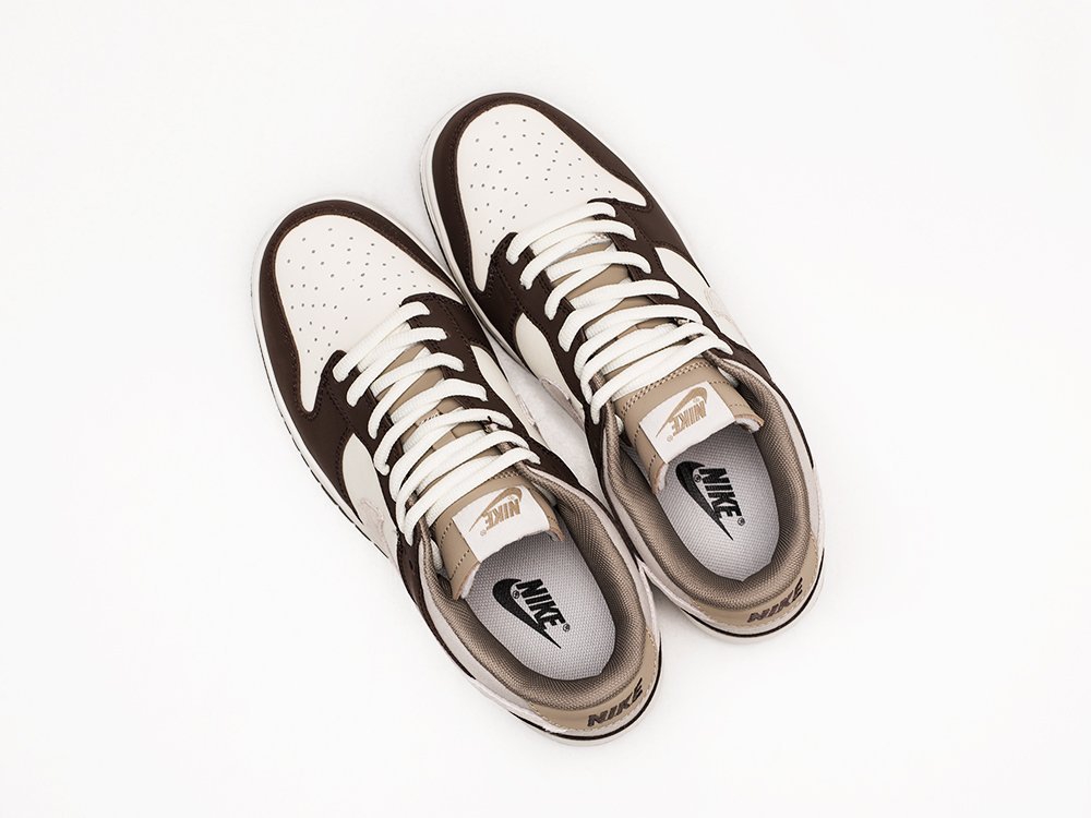 Nike SB Dunk Low коричневые кожа мужские (AR23899) - фото 3 Nike SB Dunk Low коричневые кожа мужские (AR23899) - фото 3