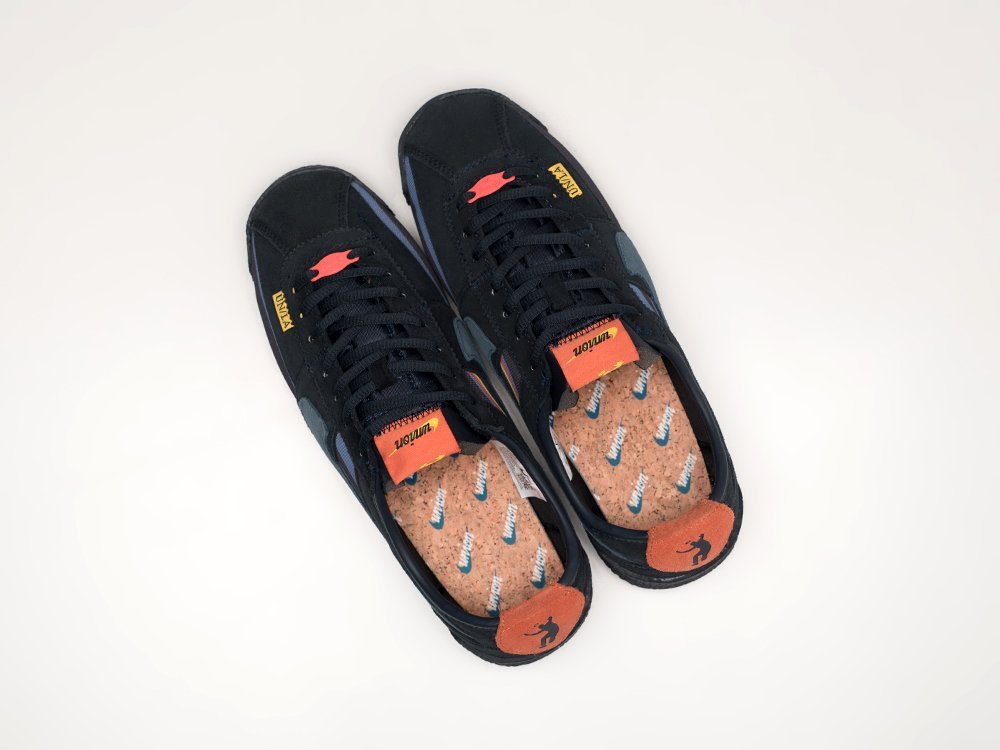 Nike x Union x Cortez Off Noir синие замша мужские (AR23915) - фото 3 Nike x Union x Cortez Off Noir синие замша мужские (AR23915) - фото 3