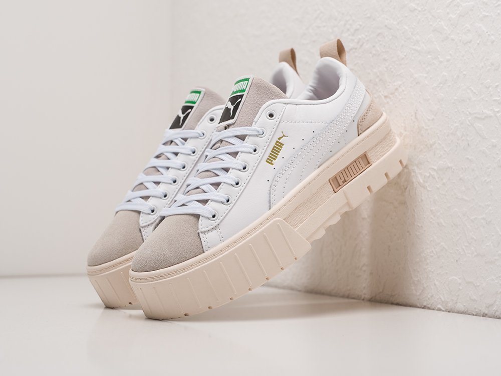 Puma Mayze WMNS белые кожа женские (AR23916) - фото 2 Puma Mayze WMNS белые кожа женские (AR23916) - фото 2