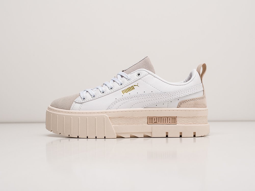 Puma Mayze WMNS белые кожа женские (AR23916) - фото 1 Puma Mayze WMNS белые кожа женские (AR23916) - фото 1