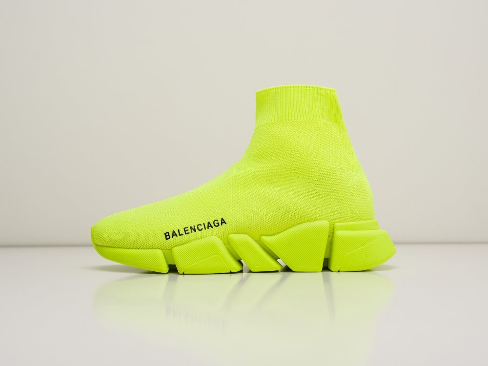 Balenciaga Speed 2.0 WMNS зеленые текстиль женские (AR23924) - фото 1 Balenciaga Speed 2.0 WMNS зеленые текстиль женские (AR23924) - фото 1